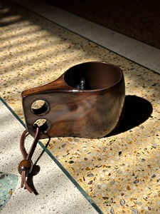 Taza Kuksa Premium, Taza de Madera Hecha a Mano a un Precio Accesible para Café, Té, Campamento, Senderismo y Viajes, Taza Kuksa Natural - Product Image 5