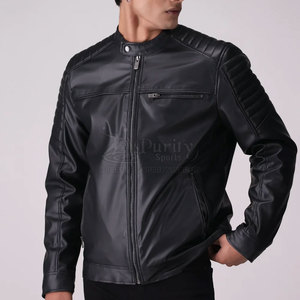 <b>Men</b> 2025 <b>Leather</b> <b>Jackets</b> for Sale in Best Price Breathable Water Proof Plus Sized <b>Men's</b> <b>Jacket</b> With Unique Logo <b>Men's</b> <b>Jackets</b> - Product Image 5