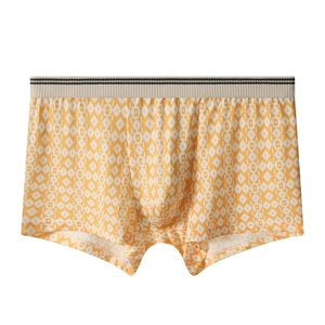 Soft High Quality 100% <b>Polyester</b> Breathable Casual Men's Underwear Brief Comfortable Shorts Elastic Waist Anti-UV Protection - Product Image 3