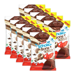 Kinderr Schoko Bons Crispy, 96 Piezas de 22.4g, Bocaditos de Chocolate con Avellanas, Precio Competitivo - Product Image 2