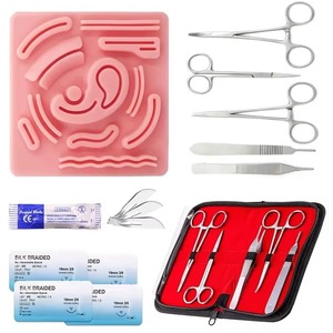 Large PVC Silicon <b>Suture</b> Practice <b>Kit</b> for Medical Students Durable Manual Surgical Training <b>Kit</b> High Quality Medical - Product Image 1
