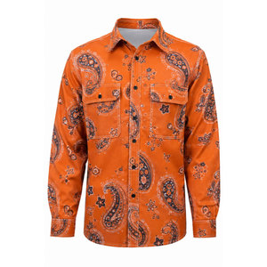 Wholesale 100% Cotton Men Industrial Breathable Flame Resistant Work Wear FR <b>Welding</b> Work <b>Shirt</b> with Customized Color & Logo - Product Image 2