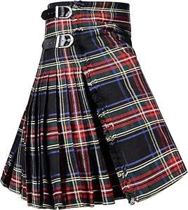 Kilt écossais pour homme Highland Redstone dans un motif tartan Campbell ancien - Product Image 4