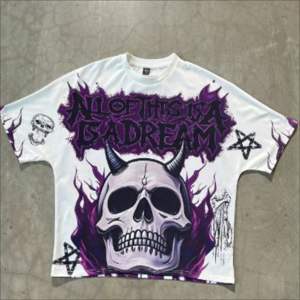 T-shirt pour homme en coton 100% délavé à l'acide, coupe oversize, épaules tombantes, design personnalisé avec strass, style streetwear, décontracté, uni, séchage rapide - Product Image 2