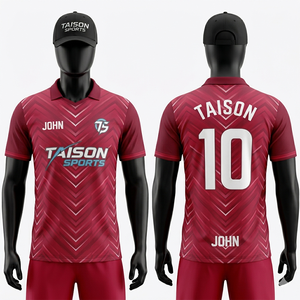 Camiseta de Fútbol para Hombre, 150 GSM, Poliéster Interlock, Diseño de Paneles Marrón Dorado, Transpirable, Absorbe la Humedad, Sublimación, Logotipo Personalizado - Product Image 4