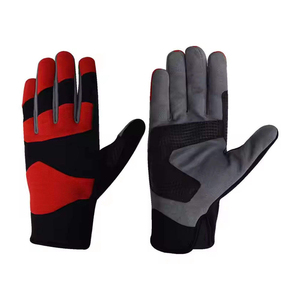 Nouveaux gants de motocross personnalisés en cuir imperméables, isolés thermiquement, compatibles avec les écrans tactiles, unisexes, de qualité supérieure pour l'extérieur - Product Image 1