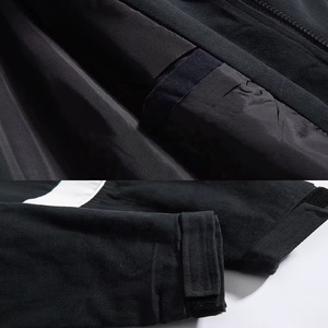Wholesale Customized Logo Color Block <b>Long</b> Sleeve Stand Collar Fashion Windproof Zipper Fly Casual Sports Spring Autumn <b>Jackets</b> - Product Image 5