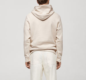 Sudadera con Capucha para Hombre, Color Beige, Corte Regular, Impermeable, Resistente al Viento, Ecológica, Transpirable, de Secado Rápido, Tejido de Punto para Invierno - Product Image 5