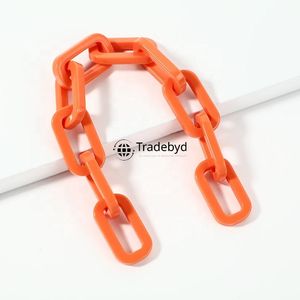 resin chain designer handmade necklace trendy colorful fashion jewelry lightweight stylish accessory for women girls Tradebyd - Product Image 4