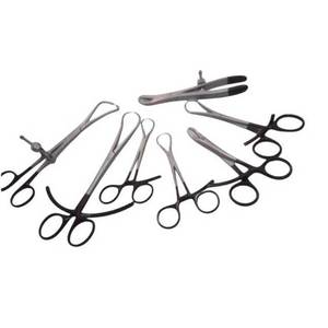 Pinces de réduction osseuse, supports osseux, ensemble de 7 pièces, instruments chirurgicaux orthopédiques, acier inoxydable, kit réutilisable - Product Image 4