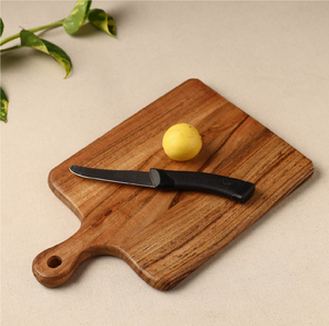 Planche à découper carrée en bois d'acacia naturel de haute qualité, écologique, passe au lave-vaisselle, pour la cuisine, le restaurant, la maison - Product Image 1