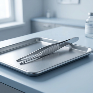 Pinzas para Cilios Littauer de Alta Calidad, Instrumentos Quirúrgicos Manuales Hechos de Acero Inoxidable, Fuente de Alimentación Manual - Product Image 4