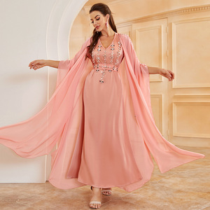 Abaya pour femmes, robe musulmane brodée, robe abaya modeste, robe musulmane pour femmes, abaya de luxe Dubaï, vente en gros, sur mesure - Product Image 1