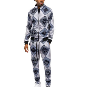 Conjunto Deportivo de 2 Piezas para Hombre, 100% Algodón, con Logotipo Personalizado, Transpirable, para Correr, con Sublimación de Alta Calidad para la Temporada de Invierno - Product Image 1