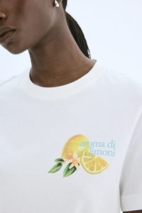 T-shirt imprimé uni pour femme, coupe décontractée, vêtements de printemps et d'été - Product Image 2