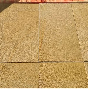 Dalle de pierre naturelle en grès jaune pour murs, sols, aménagement paysager extérieur et intérieur, pierre durable - Product Image 2