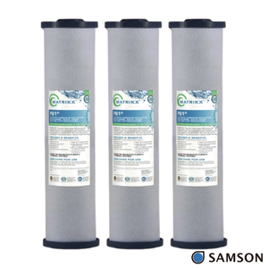 Filtre à eau industriel en carbone compressé, norme NSF/ANSI 42, fourni par le distributeur - Product Image 1