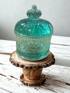 Ensemble de pots de rangement en résine, ronds, beiges, à motifs floraux, décoration d'intérieur, artisanat artistique, écologiques, empilables, résistants à la chaleur, emballage cadeau artisanal - Product Image 5