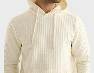 Sweat-shirt à capuche pour homme de qualité supérieure, personnalisé OEM, en mélange de coton, pull-over uni, sweat-shirt d'hiver respirant de qualité supérieure - Product Image 3
