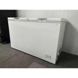 <span class=keywords><strong>Congélateur</strong></span> <span class=keywords><strong>coffre</strong></span> commercial grande capacité à double porte, ouverture par le haut, <span class=keywords><strong>pour</strong></span> stockage d'aliments surgelés en supermarché - Product Image 3