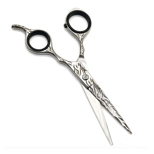 Ciseaux de barbier en acier inoxydable de haute qualité à prix compétitif, 28 dents, pour la coupe des cheveux, fournitures de salon de beauté - Product Image 3