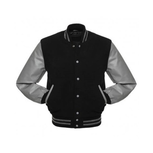 Chaqueta Varsity para Hombre con Diseño de Letras y Logotipo Personalizado, Múltiples Tallas para un Estilo Urbano - Product Image 3