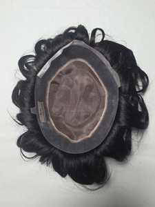 Peluca de Cabello Humano Mono de Primera Calidad Austrian Taz Hair Bangladesh con Estilos Naturales y Ondas Profundas - Product Image 3