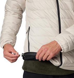 <b>Men's</b> Lightweight Packable Puffer Jacket Waterproof Winter Hooded Jacket Custom Quilted 100% Down Front Logo Storage <b>Pouch</b> - Product Image 6