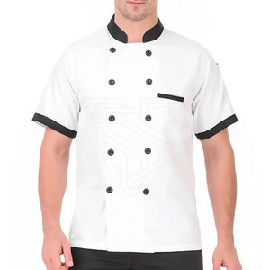 Uniformes de Chef Personalizados al por Mayor con Logotipo, Ropa de Cocina, Chaquetas de Chef para Restaurante y Bar, Uniformes de Chef en Venta para Unisex - Product Image 2