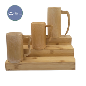 [BEST SELLER] |   Tasse à boire en bambou de style rustique, mug souvenir écologique, vente en gros, tasse artisanale écologique, Vietnam - Product Image 1