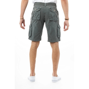 Shorts d'été pour hommes en toile 100% coton, séchage rapide, respirants, écologiques, style urbain et décontracté, vente en gros, service OEM - Product Image 3