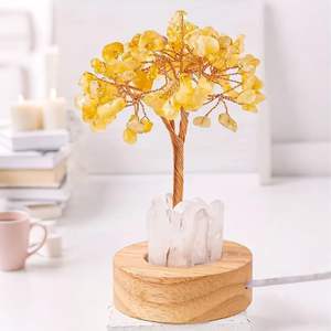 Decoración de Cristal con Forma de Árbol de Madera |   Acabado de Calidad Premium |   Artesanía de Madera Hecha a Mano |   Precio de Fábrica al por Mayor - Product Image 1