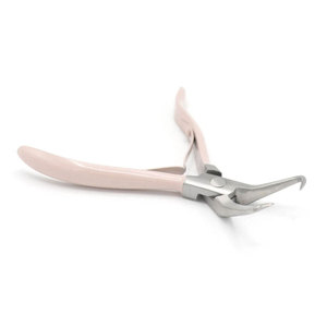 Pinzas de Alta Calidad para Extensiones de Cabello con Anillos Micro, de Acero Inoxidable, Resistentes al Agua, con Logotipo Personalizado para Salón de Belleza - Product Image 2