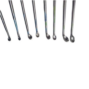 Curetas Cervicales de Hueso de Alta Calidad, Instrumentos de Ortopedia de Columna Vertebral, Juego de 8 Piezas, Certificación CE, SURGINEXA - Product Image 2