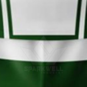 ชุดรักบี้สีเขียวขาวแบบซับลิเมชั่นสำหรับผู้ชาย ผู้ใหญ่ ระบายอากาศได้ดี ผลิตจากโพลีเอสเตอร์ เหมาะสำหรับทีม ใช้ในการแข่งขันและฝึกซ้อม - Product Image 6