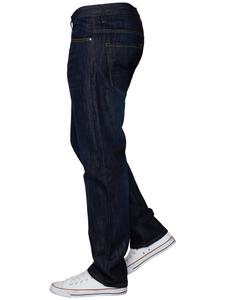 Pantalones Vaqueros de Mezclilla para Hombre, Ecológicos, de Pierna Ancha, Color Azul Claro, 100% Algodón, Cintura Media, Corte Recto, Transpirables - Product Image 3