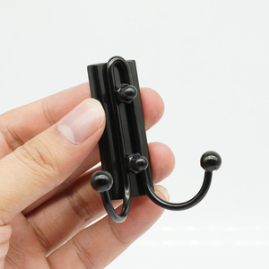 Stainless Steel Adhesive Wall <b>Hooks</b> - Heavy Duty Metal Hanging <b>Hooks</b> for Home, <b>Kitchen</b>, Bathroom - Product Image 4