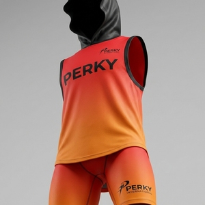 Ensemble maillot et short personnalisés haut de gamme en tissu polyester respirant pour l'entraînement d'équipe, les uniformes de matchs de ligue 7v7 et les compétitions 7v7 - Product Image 5