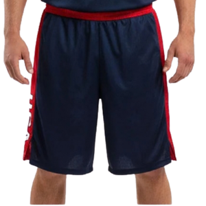 Ensemble d'uniformes de basket-ball personnalisés pour hommes, maillot sans manches à col en V, shorts, panneaux latéraux contrastés, impression du nom et du numéro de l'équipe, kit de ligue - Product Image 5