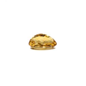 4.9 Carat Luxury Citrine Loose Gemstone Golden Orange Pear Cut IGI Certified for Fine Jewelry - Product Image 3