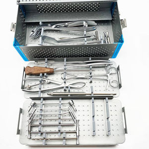 Consumibles Veterinarios: Set de Instrumentos Ortopédicos para Miembros Inferiores, Set de Instrumentos para Fragmentos Grandes, Set de Cirugía Veterinaria para Animales Grandes - Product Image 1