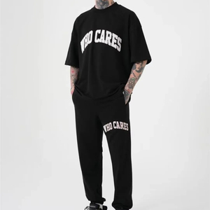 Camiseta Personalizada de Alta Calidad Unisex, 230 g/m², Corte Holgado, Logotipo Frontal, Felpa de Algodón y Cáñamo para Hombre - Product Image 2