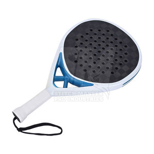 Premium Quality 3K Carbon <b>Face</b> Padel Racket Lightweight Durable Sports Equipment For Professional Training Use - Product Image 3