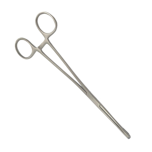 คีมผ่าตัดทางการแพทย์แบบมีฟันตรงโค้ง 18 ซม. คีมจับฟองน้ำ - Product Image 6