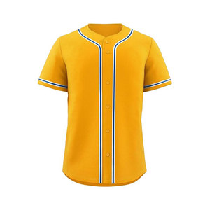 Maillot de baseball rouge à manches courtes, boutonné sur le devant, anti-humidité, unisexe pour adulte, vêtement de sport - Product Image 5
