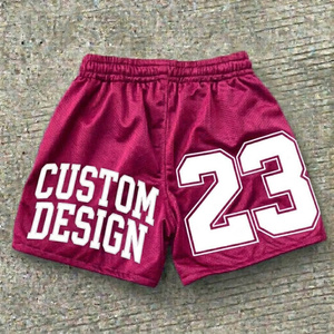 Shorts de sport personnalisés pour hommes, respirants, à séchage rapide, légers, pour la course à pied et l'entraînement en salle de sport, avec logo, service OEM - Product Image 4