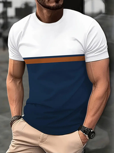 Camisetas de Hombre 100% Poliéster 220g, Cuello Redondo, Manga Corta, Estampado Digital y por Transferencia de Calor, Transpirables, de Secado Rápido - Product Image 4