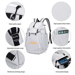 Sac à dos de basketball personnalisé avec logo pour homme, idéal pour l'école, le sport, les voyages, la gym, l'entraînement des équipes de jeunes, le football et le soccer - Product Image 4