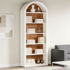 Libreria Alta in Legno, Arredamento Versatile per Soggiorno, Camera da Letto, Hotel e Supermercato con Eccellente Funzione di Stoccaggio - Product Image 4
