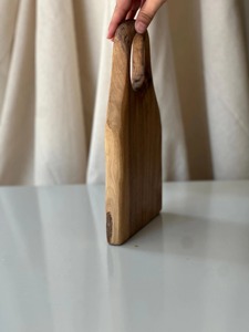 Tabla de Cortar de Madera, Tabla de Cortar de Cocina para Carne y Verduras Orgánicas, Tabla de Cortar Rectangular de Madera de Acacia Natural - Product Image 6